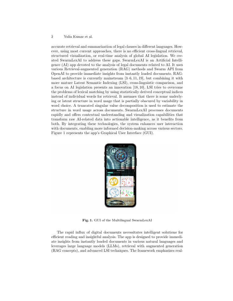 Author manuscript showing the multilingual SwarmLexAI application interface